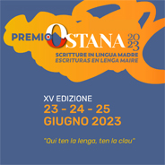 PROGRAMMA DEGLI INCONTRI XV edizione del Premio Ostana Scritture in Lingua Madre, 23-25 giugno 2023